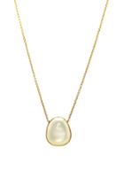 Tresor Collection - White Moonstone Necklace In 18k Yellow Gold