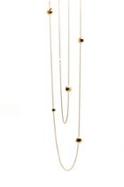 Tresor Collection - Lente 36 Inches Long Necklace In 18 Yellow Gold