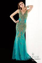 Alyce Paris Claudine - 2387 Dress In Jade Gold