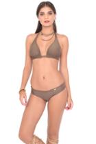 Luli Fama - Cosita Buena Wavey Bottom Back Minimal In Sandy Toes (l17604)
