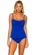 Sunsets Swimwear - Iconic Twist Tankini Bikini Top 70efghulbl