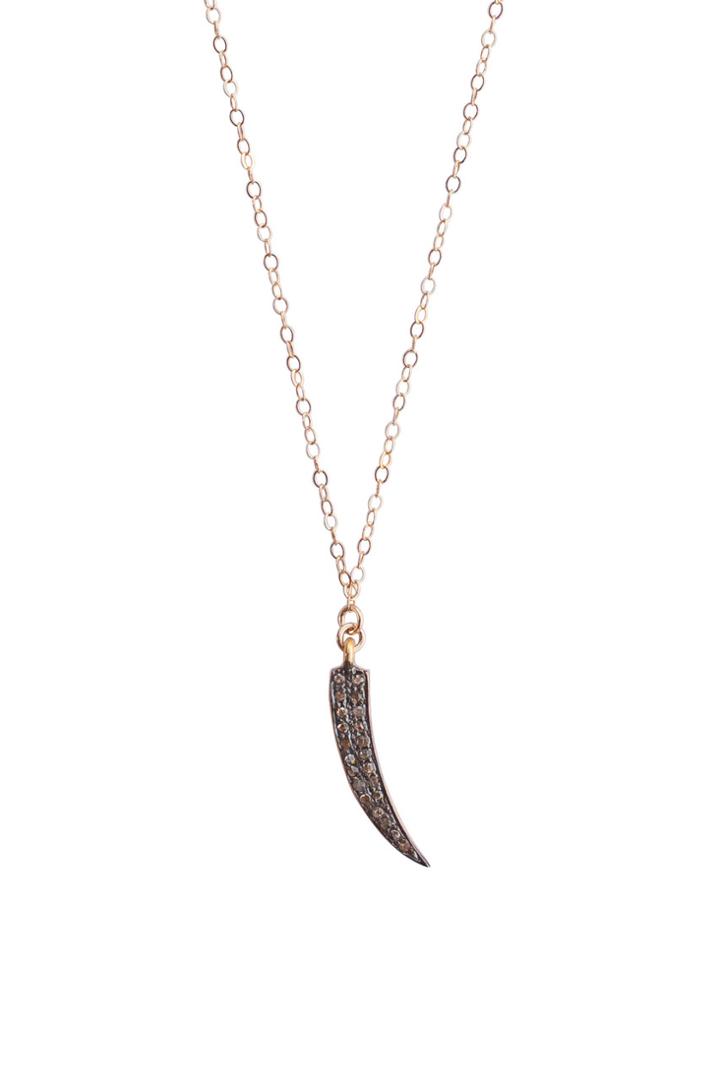 Heather Gardner - Diamond Horn Necklace
