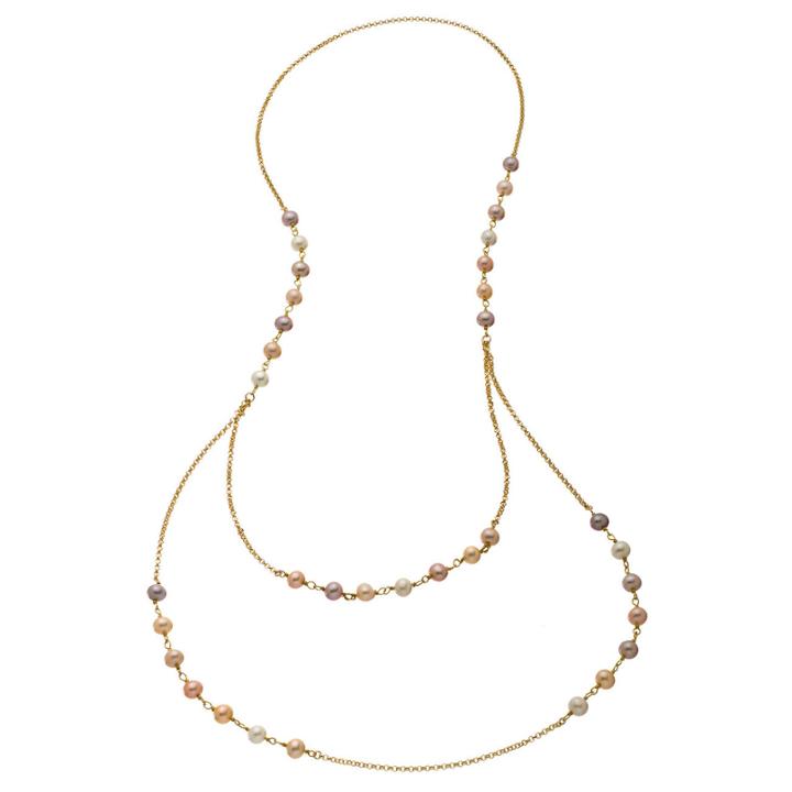 Heather Hawkins - Waterfalls Pearl Necklace