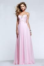 Faviana - S7522 Beaded Strapless A Line Long Gown