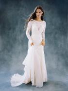 Wilderly Bride By Allure Bridals - F102 Lace Long Sleeve Bridal Gown