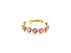 Tresor Collection - Gemstone Stackable Ring Band In 18k Yellow Gold 1581656516