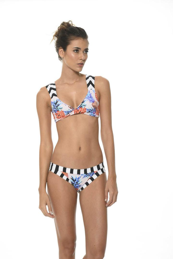 2017 Malai Swimwear - Sunny Ananas Bralette Top T00230