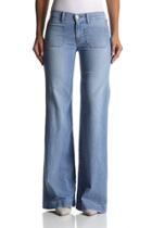 Hudson Jeans - Wm318dxa Libby Midrise Wide Leg Sailor In Glass Shore 2