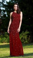 Shail K - 12141 Sleeveless Razor Back Sequin Prom Dress