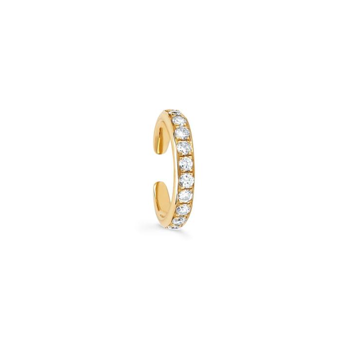 Logan Hollowell - New! Single Row Diamond Ear Cuff