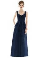 Alfred Sung - D659 Bridesmaid Dress In Midnight