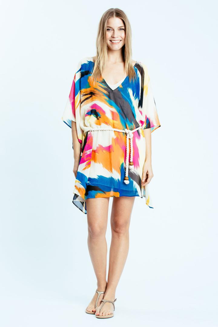 Peacock Poncho