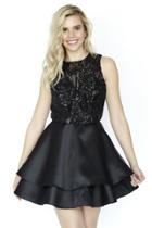 Jolene Collection - 17609 Sequined Bodice Cocktail Dress