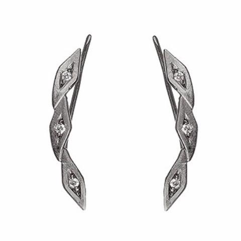 Vanessa Lianne - Inez Diamond Creeping Earrings