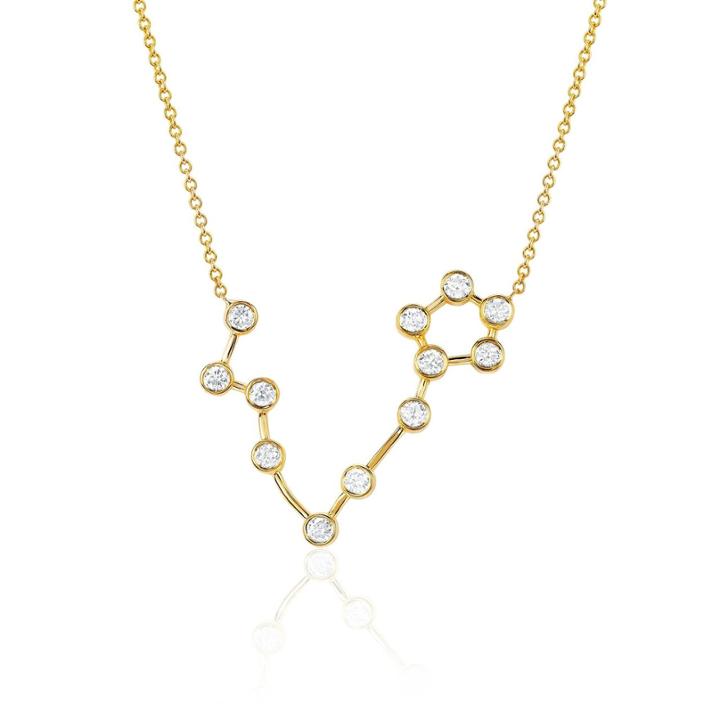 Logan Hollowell - Pisces Diamond Constellation Necklace