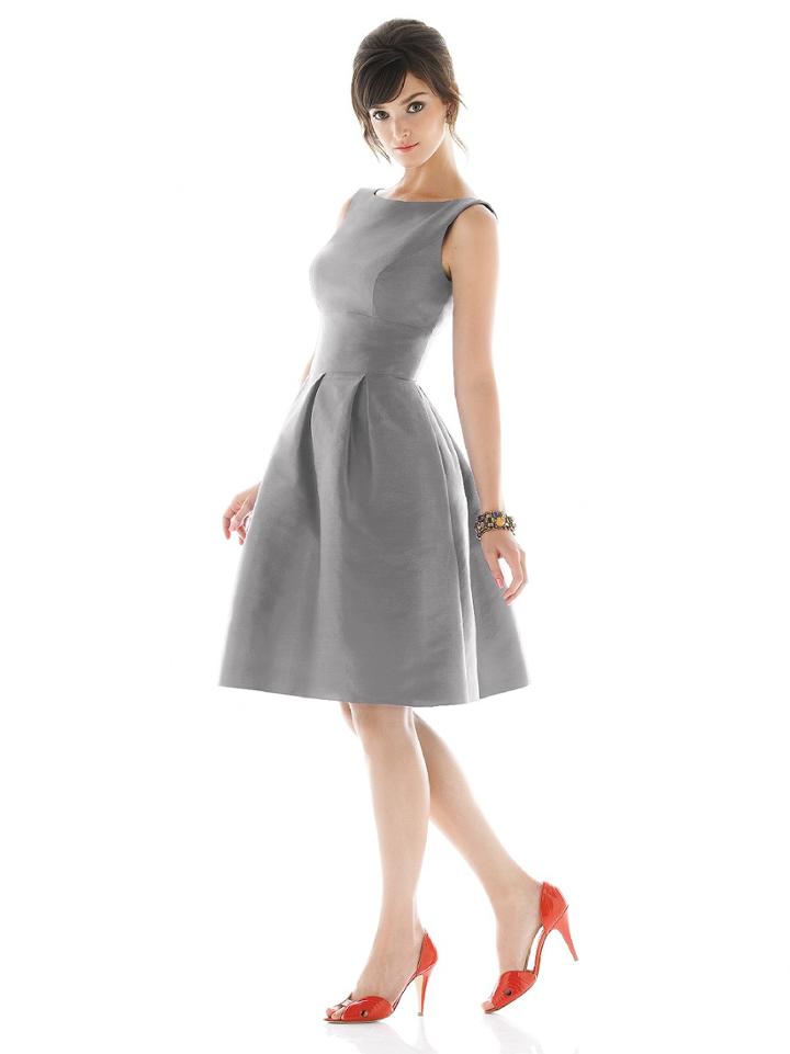 Alfred Sung - D448 Bridesmaid Dress In Quarry