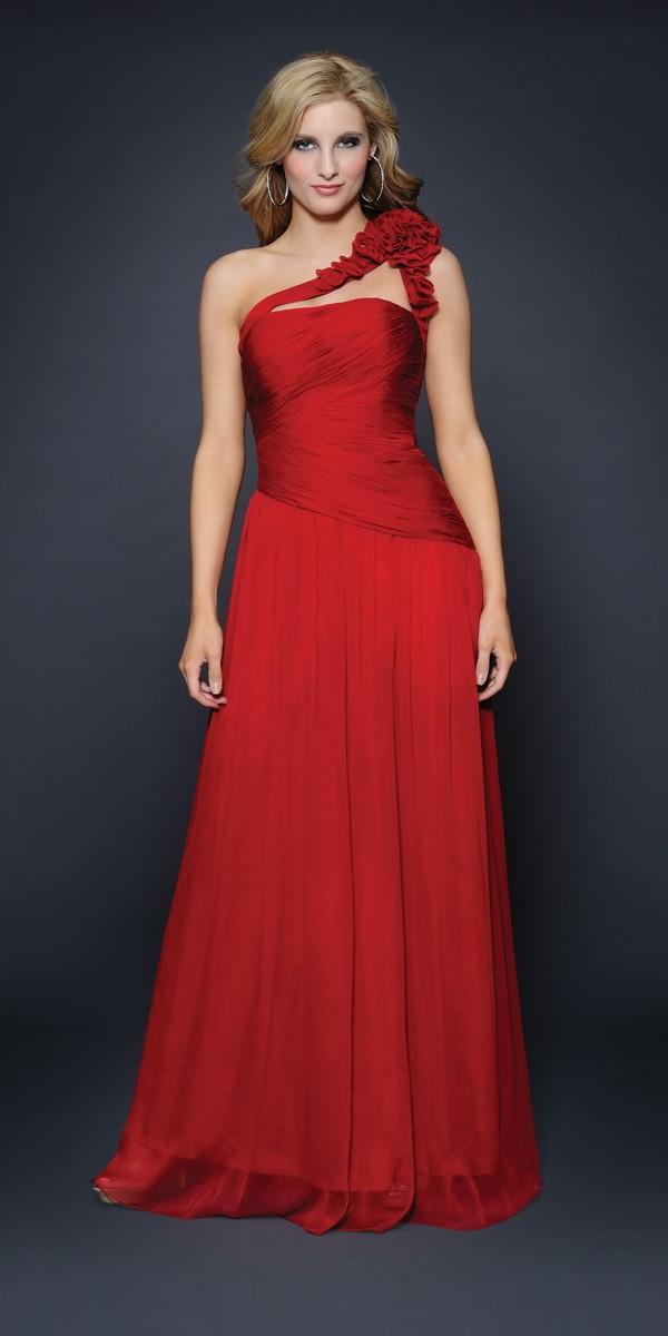 Lara Dresses - 21448 Dress In Dark Red