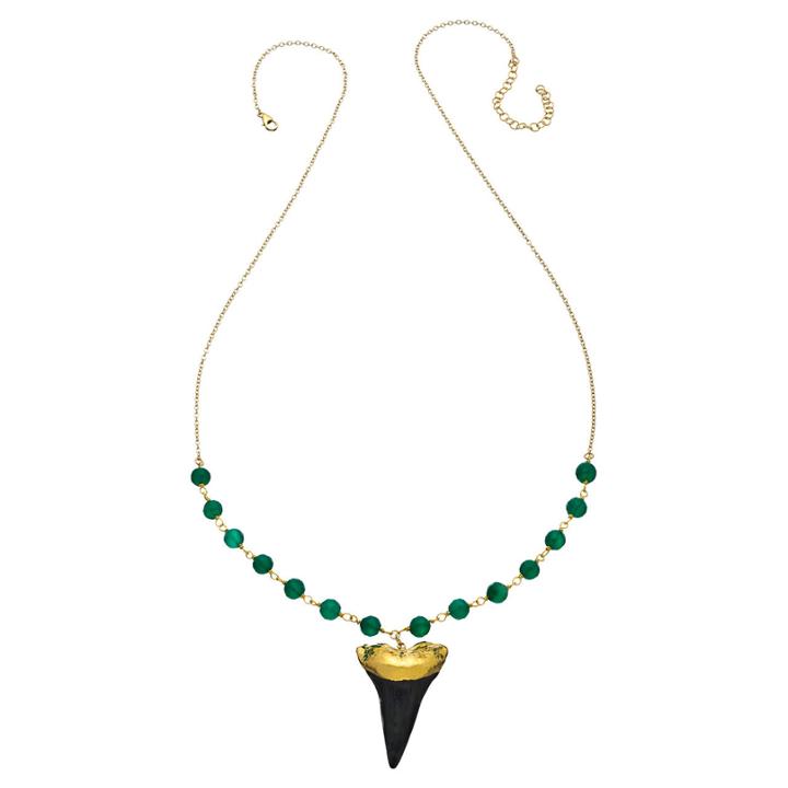 Heather Hawkins - Pharoah Necklace - Sharkstooth