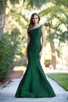 Colors Dress - 1739 One Shoulder Mikado Mermaid Dress