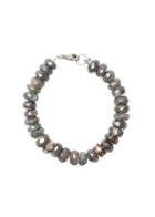 Heather Gardner - Labradorite Rose Cut Diamond Bracelet