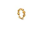 Tresor Collection - Citrine Gemstone Ring Band In 18k Yellow Gold