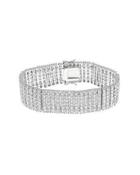 Cz By Kenneth Jay Lane - 6 Row Statement Bracelet Style 2