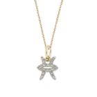 Rachael Ryen - Pisces Diamond Zodiac Charm Necklace