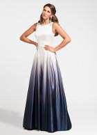 Ashley Lauren - 1130 A-line Ombre Evening Dress