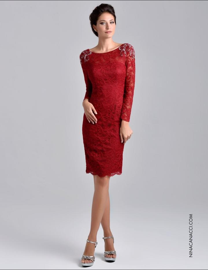 Nina Canacci - M208 Dress In Wine
