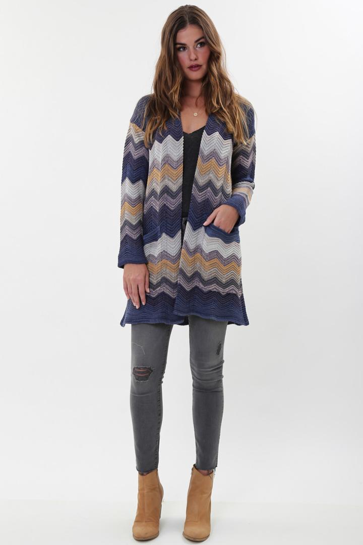 Goddis - Kiley Knit Jacket In Almond Willow