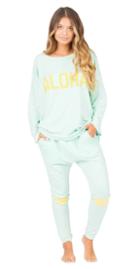 Lolli Swimwear - Dream On Sweatshirt In Aloha