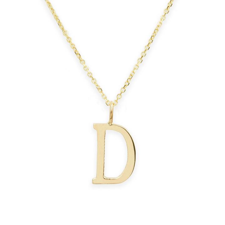 Elizabeth Buenaventura - Initial Charm Necklace