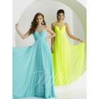 Tiffany Designs - Vibrant Jewel Illusion A-line Long Evening Gown 16164