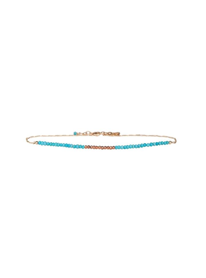 Heather Gardner - Goddess Gemstone Choker Turquoise And Copper