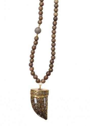 Heather Gardner - Horn Diamond Necklace