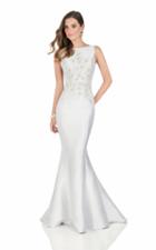 Terani Evening - 1611e0183a Plunging V Back Sheath Dress