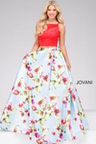 Jovani - Two Piece Prom Dress 49990