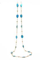 Tresor Collection - Turquoise Necklace In 18k Yg