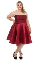 Sydney's Closet - Sc8083 Strapless Semi-sweetheart A-line Dress