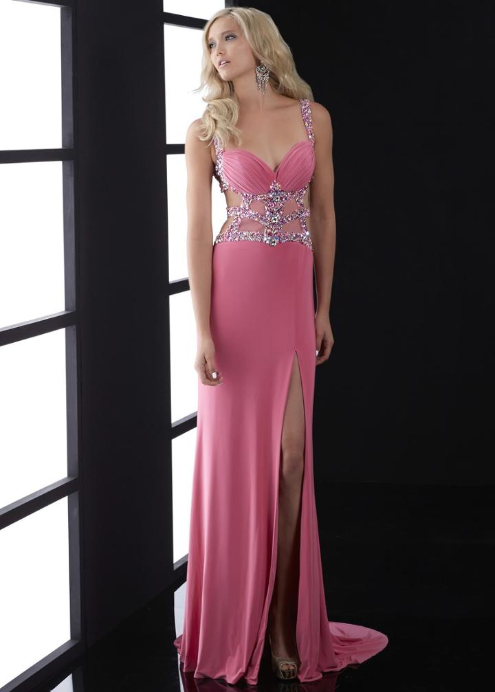 Jasz Couture - 5039 Dress In Pink