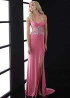 Jasz Couture - 5039 Dress In Pink