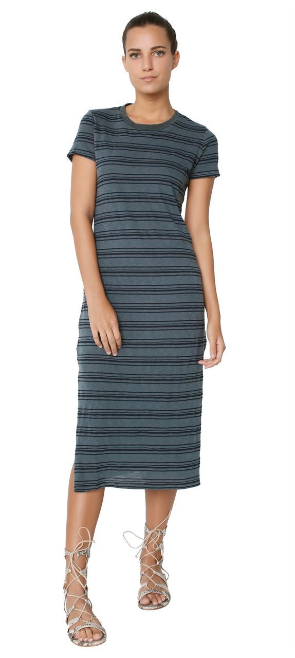 Stateside - Stripe Slub T Dress