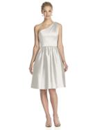 Alfred Sung - D530 Bridesmaid Dress In Snow White