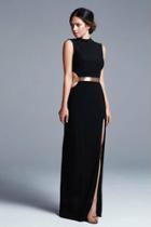 Ieena For Mac Duggal - 25008 Dress In Black