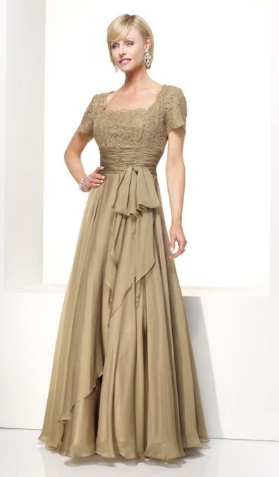 Alyce Paris - 29264 Long Dress In Light Taupe