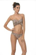 2017 Malai Swimwear - Marine Leopardsy String Side Bottom B00260