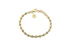 Tresor Collection - Rose Cut Raw Diamond Bracelet In 18k Yellow Gold 1048344644