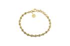 Tresor Collection - Rose Cut Raw Diamond Bracelet In 18k Yellow Gold 1048344644