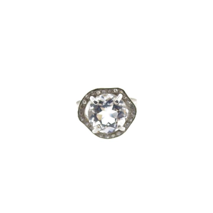 Mabel Chong - White Topaz Halo-wholesale
