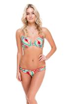 Luli Fama - Full Ruched Back Bottom In Multicolor L508521mc